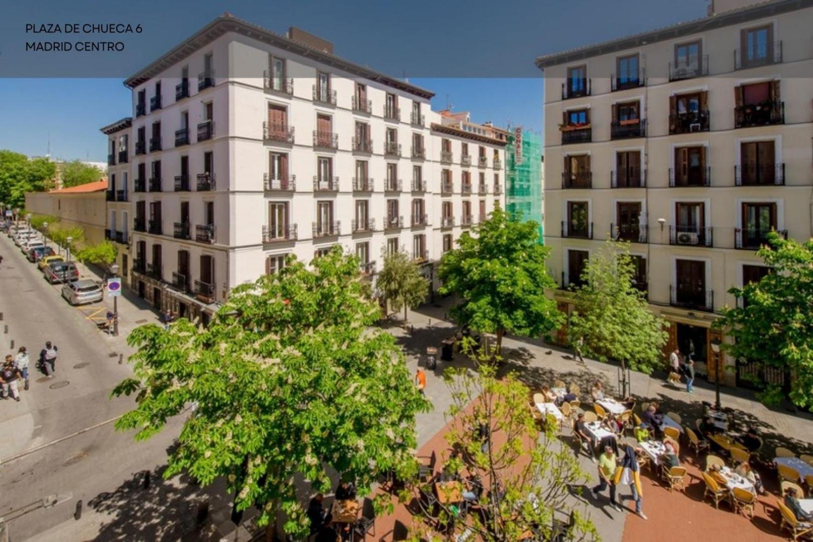 Downtown Apt 1Hab Para 3Pax En La Plaza De Chueca Madrid Buitenkant foto